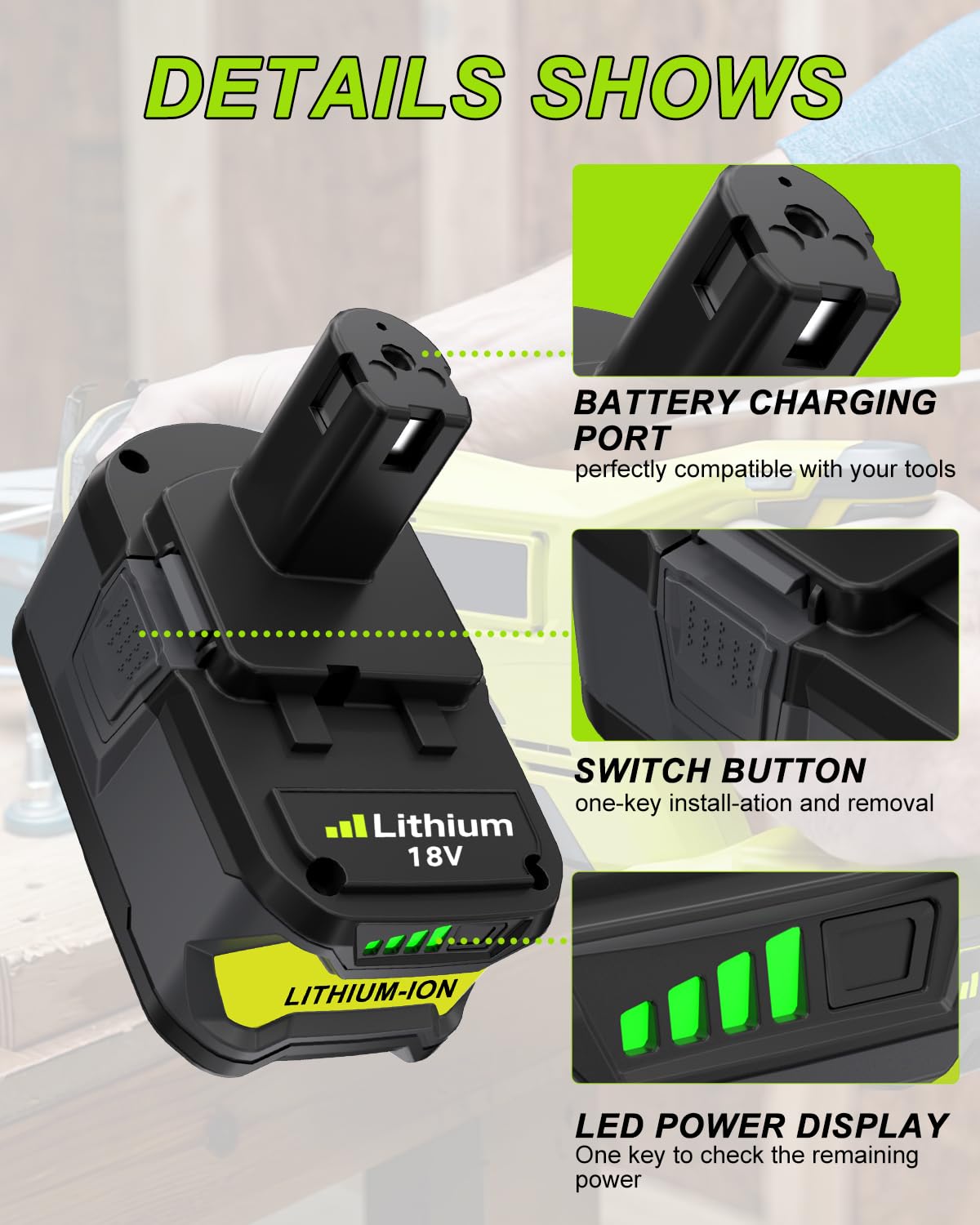 ULATI safety protections graphic highlights overload and overheat safeguards.