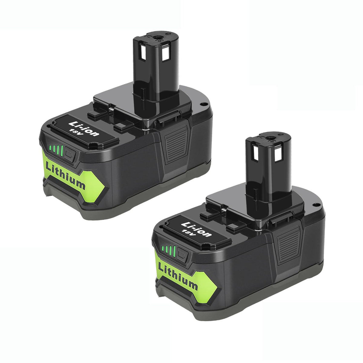 ULDERTRA 2-pack 6.0Ah batteries for Ryobi 18V deliver extended runtime