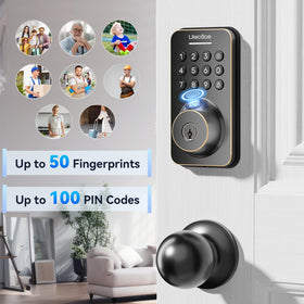 Ulecoce auto-lock feature secures doors after 10–30 seconds.