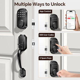 Ulecoce door lock app control dashboard for remote management.