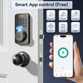 Ulecoce fingerprint recognition in 0.3 seconds for effortless entry.