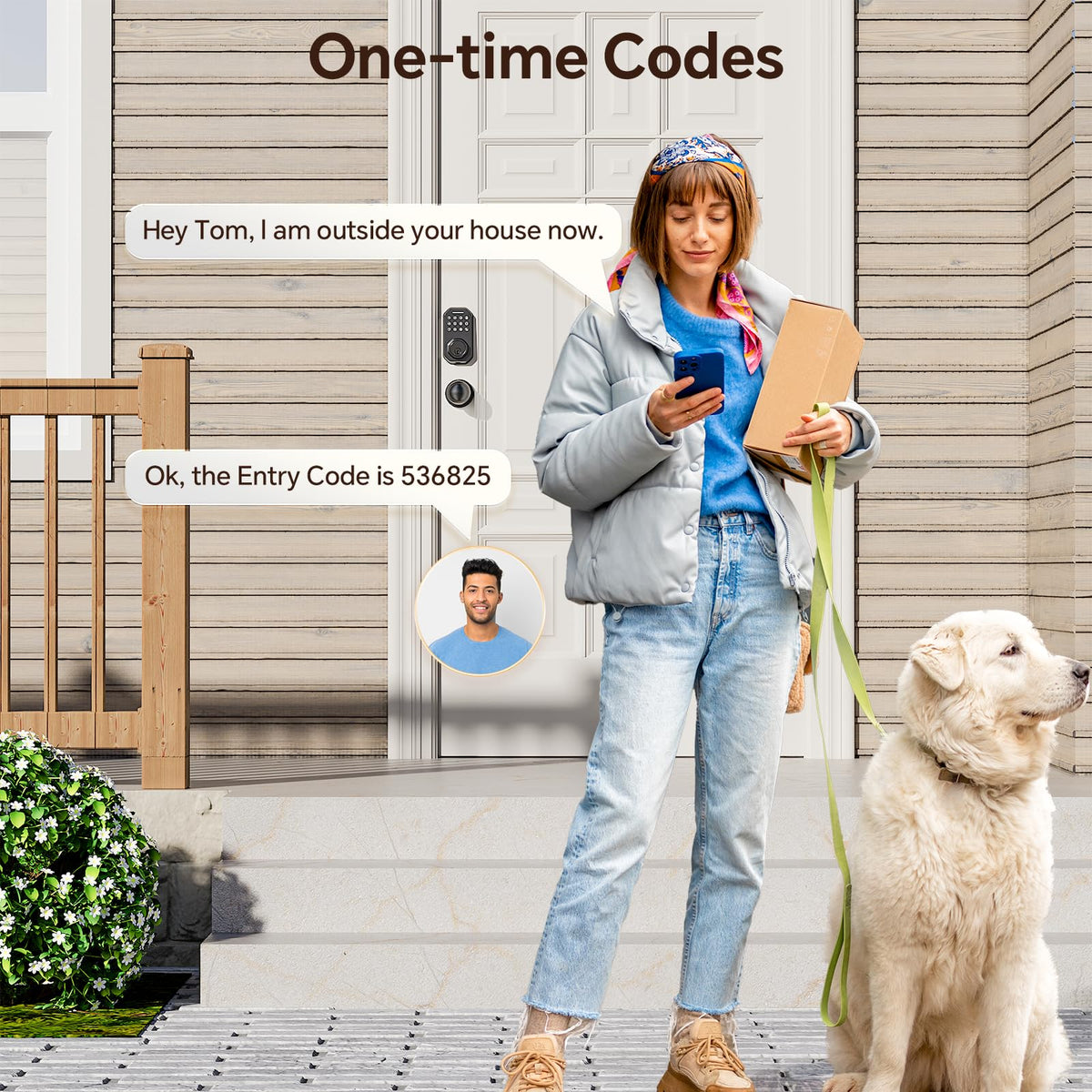 Ulecoce lock supports one-time codes for service visits and cleaners