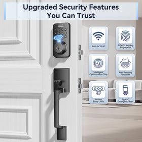 Ulecoce remote access with time-limited keys managed via app for visitors.