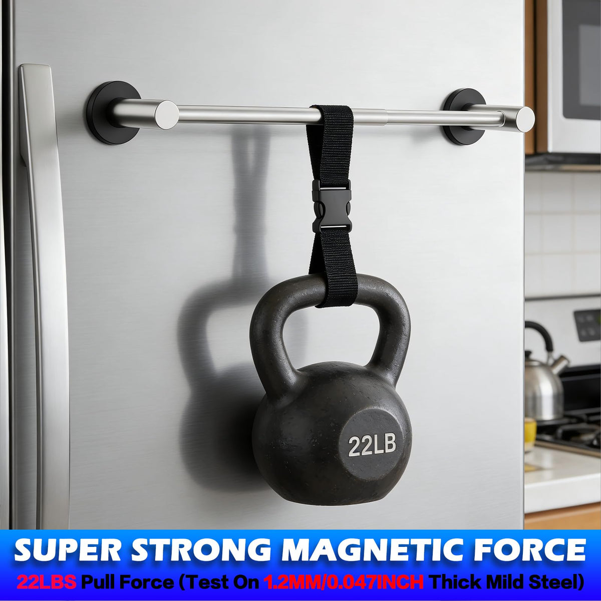 ULIBERMAGNET adjustable towel bar from 12.59 to 22.44 inches for different towels