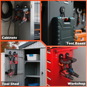 ULIBERMAGNET durable rubber coating cushions stored items.