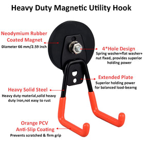 ULIBERMAGNET easy installation on metal surfaces without damage or screws.