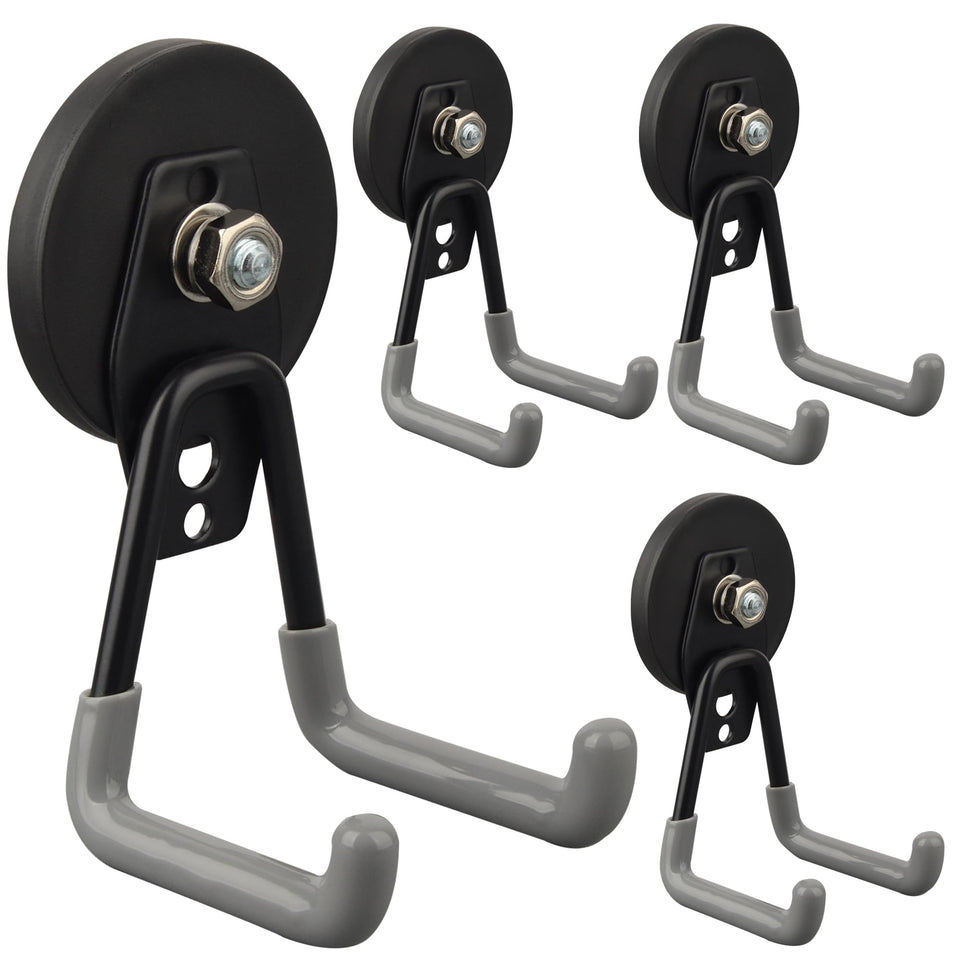 ULIBERMAGNET heavy-duty magnetic hook on metal surface for space-saving organization