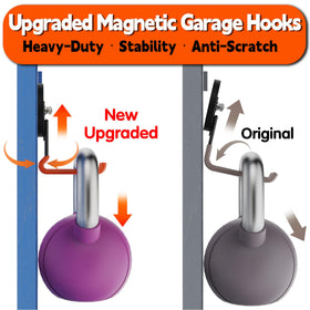 ULIBERMAGNET rubber coating detail shows enhanced grip and surface protection.