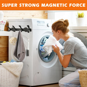 ULIBERMAGNET space-saving rack setup ideal for small apartments and entryways.