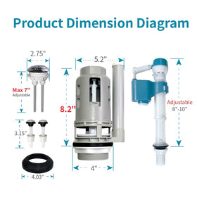 Push button for dual flush operation by Ulinlo Pouly