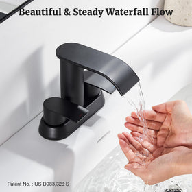 Ultimate Unicorn Black anti-splash design reduces countertop mess