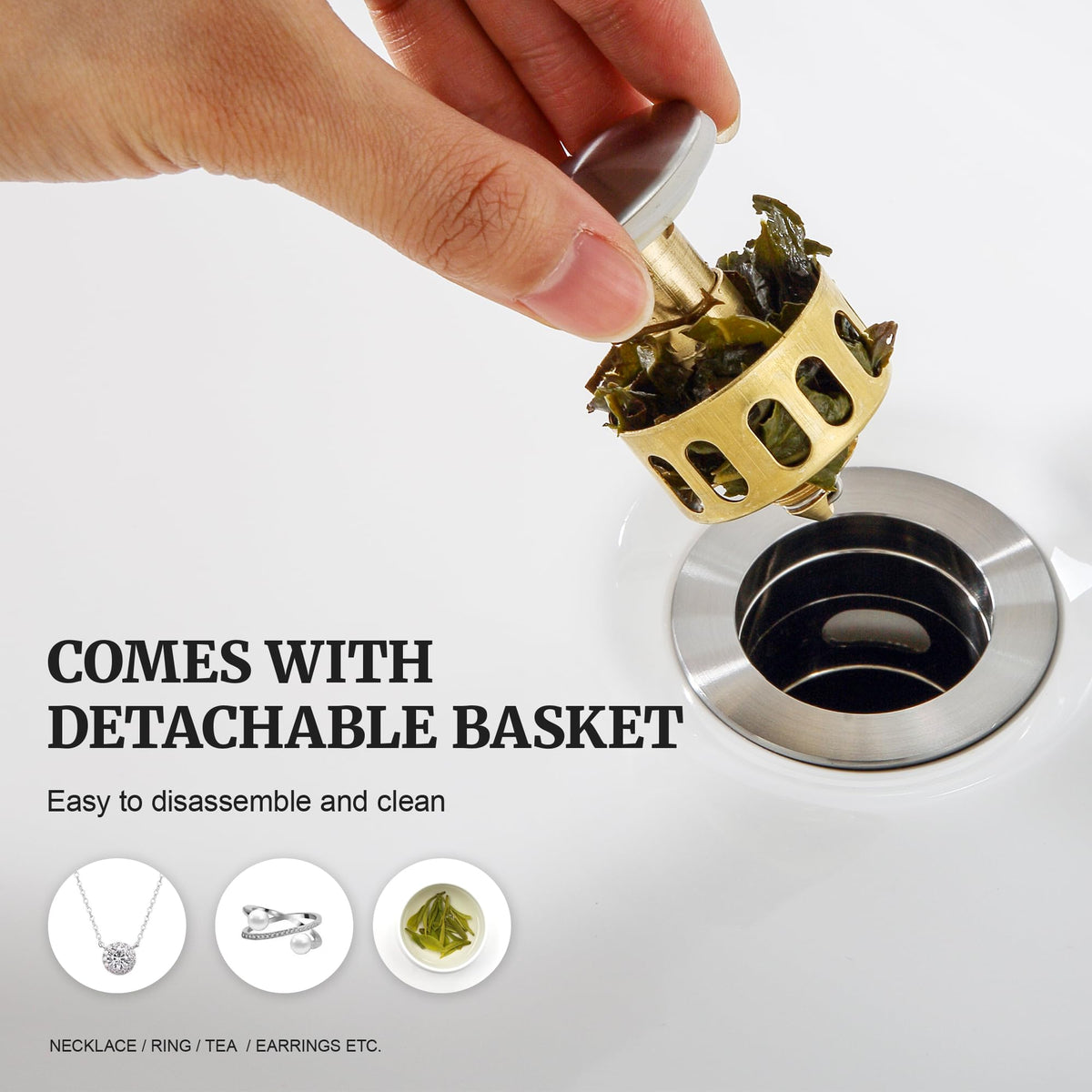 Ultimate Unicorn overflow-cap stopper provides reliable overflow protection