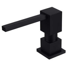 Ultimate Unicorn sink dispenser with matte black brass finish for a stylish kitchen look.