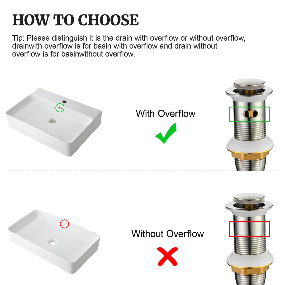 Ultimate Unicorn small-cap for standard drains fits 1-5/8 to 1-3/4 inches