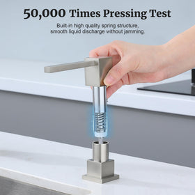 Top-refill feature shown for convenient, mess-free refilling.