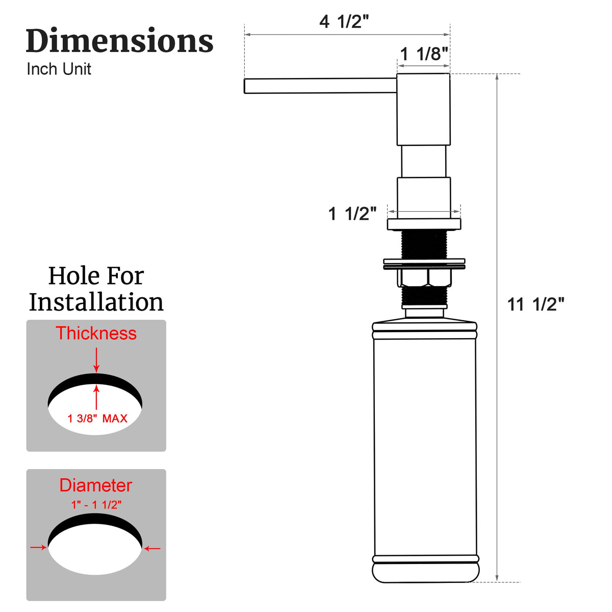 Under-sink installation demonstrates built-in design for a seamless look.