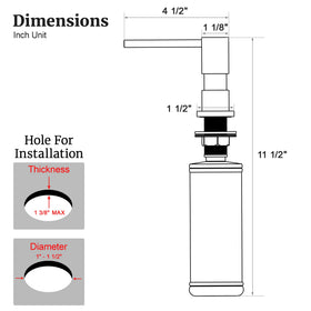 Under-sink installation demonstrates built-in design for a seamless look.