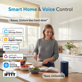 ULTRALOQ Bolt remote access dashboard shows door status in real time