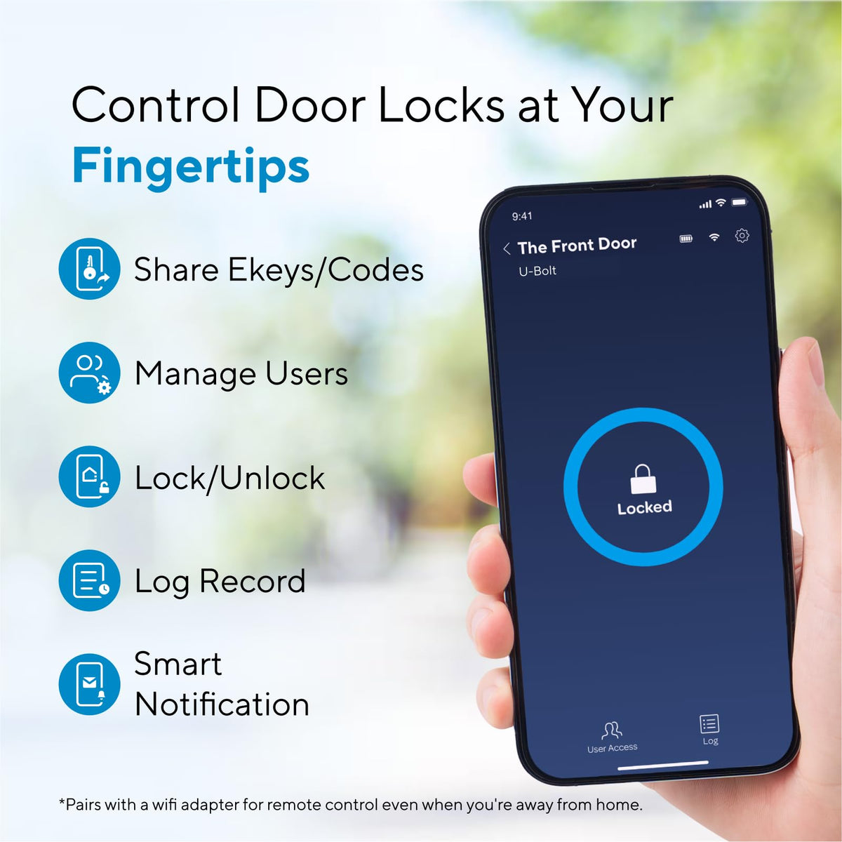 ULTRALOQ Bridge password management supports remote credential setup