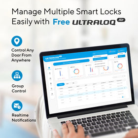 ULTRALOQ U-Bolt Pro IP65 weatherproof exterior withstands the elements