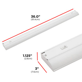 UltraPro direct-wire installation includes hardware for quick, secure mounting.