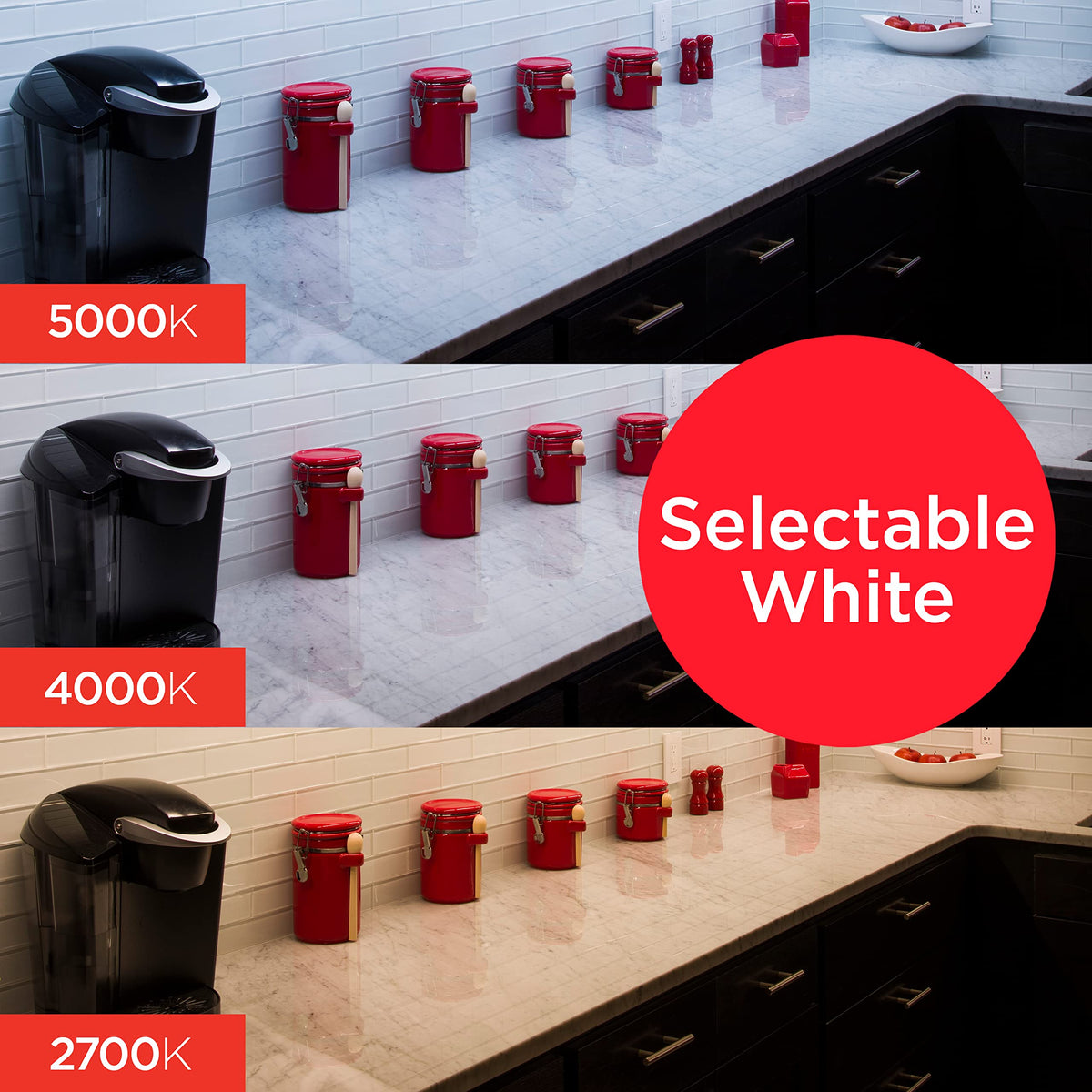 UltraPro multiple size options to fit 12, 18, 36, and 48 inch cabinets