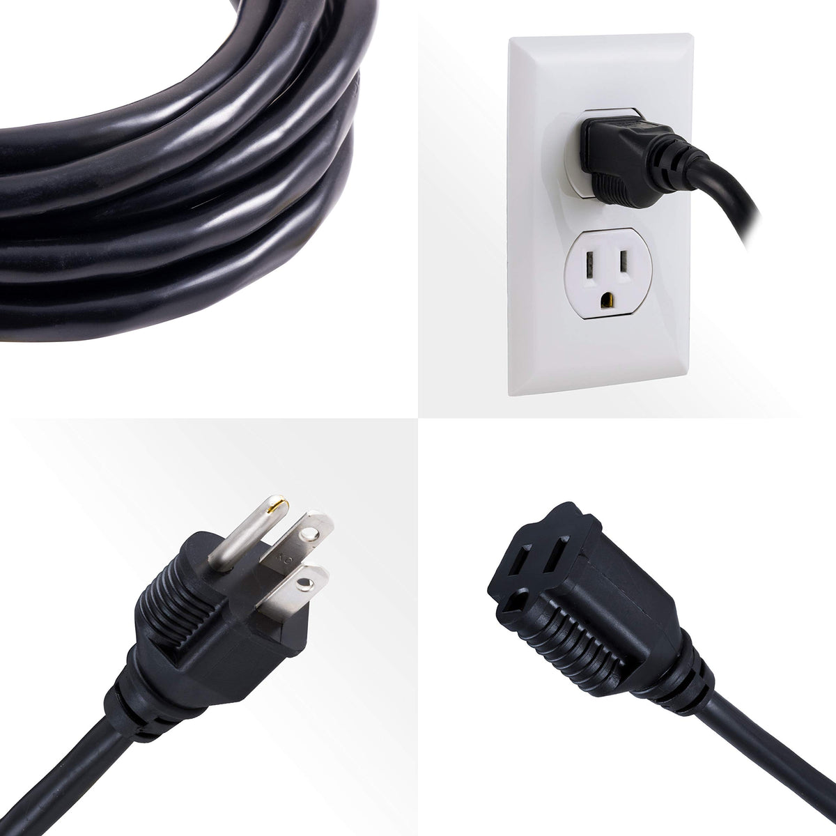 UltraPro outdoor extension cord 40 ft in-use lights outdoors for patio