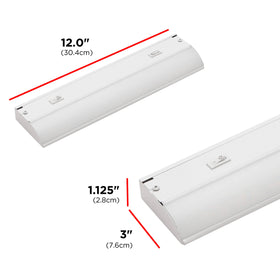 UltraPro steel construction visible in this durable under-cabinet fixture.