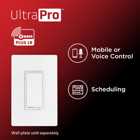 UltraPro Z-Wave LR 3-way setup for multi-location control.