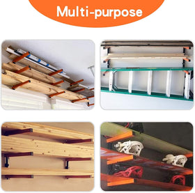 Ultrawall long items like lumber and pipes are neatly stored for quick access.