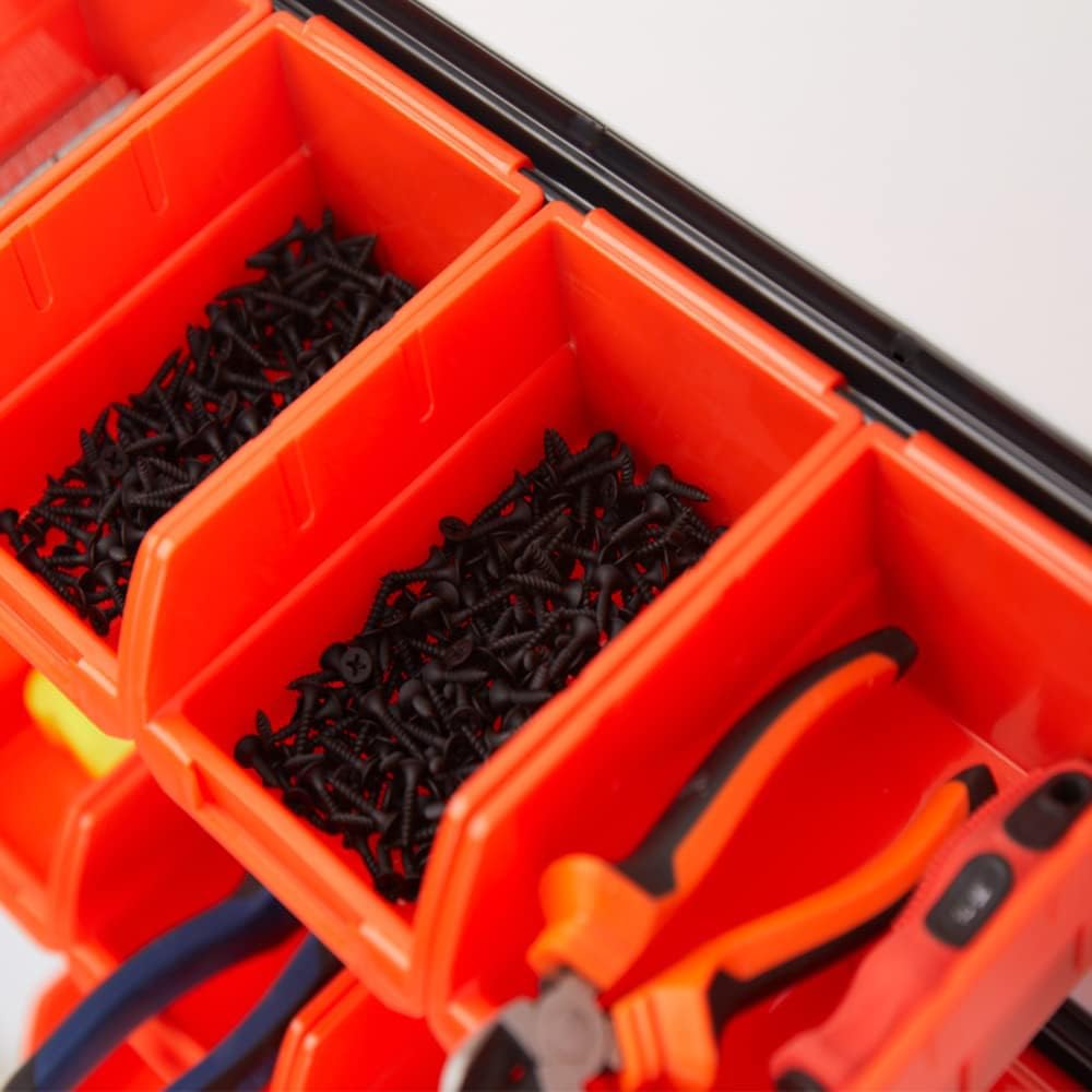 Ultrawall orange storage visual emphasizing visibility and quick access