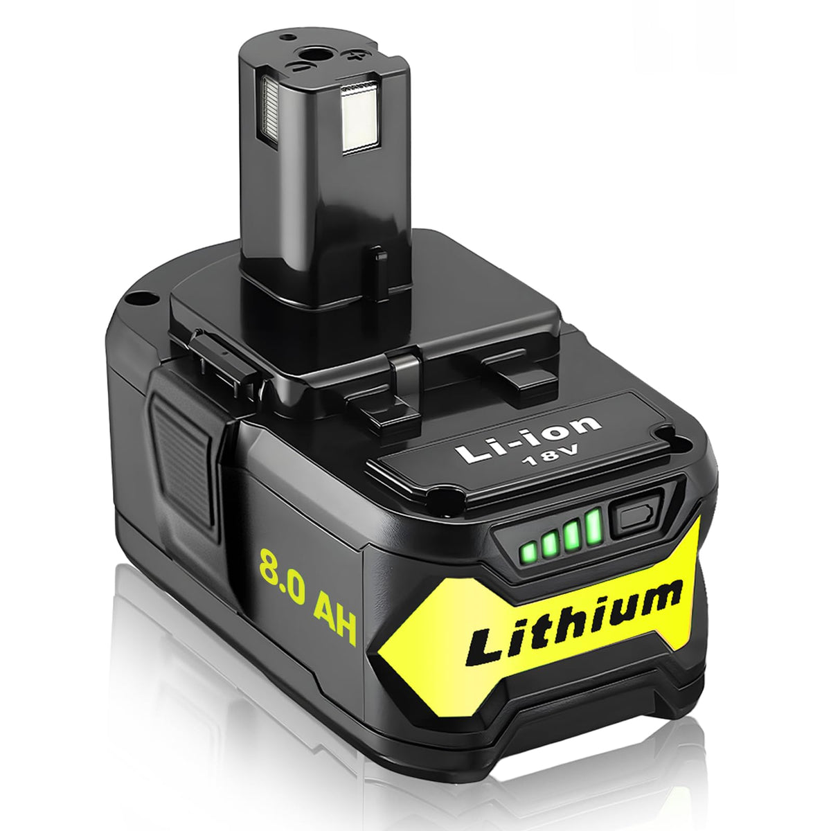 Ultraxxis 18V P108 battery with LED indicator for power monitoring