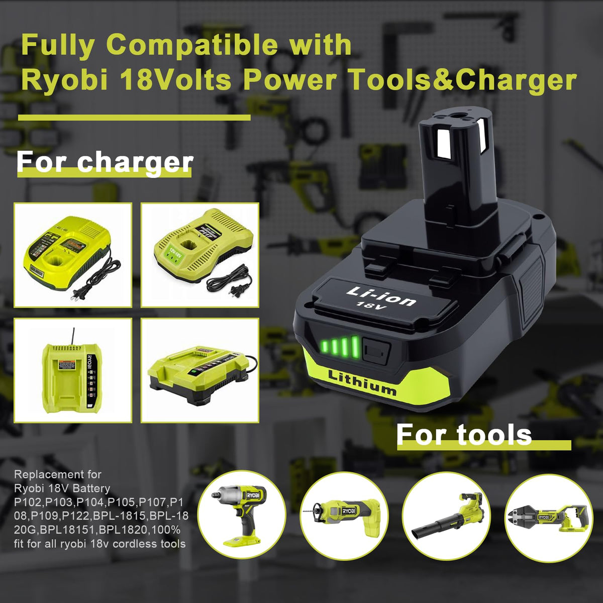 Ultraxxis battery with over-charge and over-heat protection icons.