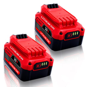 Ultraxxis Upgrade 2-Pack battery front view shows high-capacity power for Craftsman tools