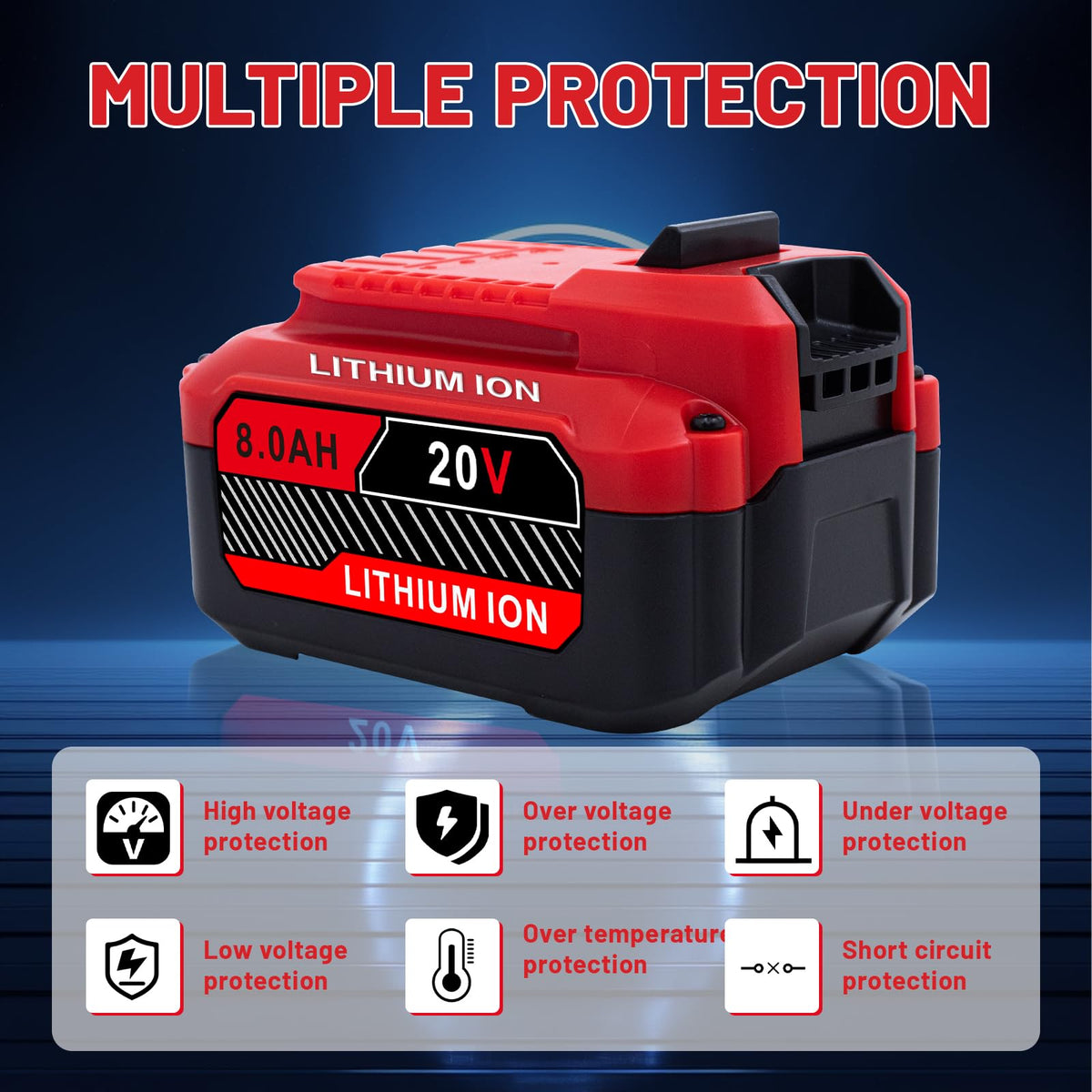 Ultraxxis Upgrade 2-Pack battery installed in tool ready for work