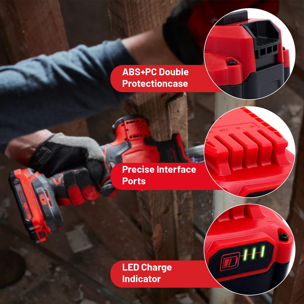 Ultraxxis Upgrade 2-Pack charging with CMCB104 compatibility