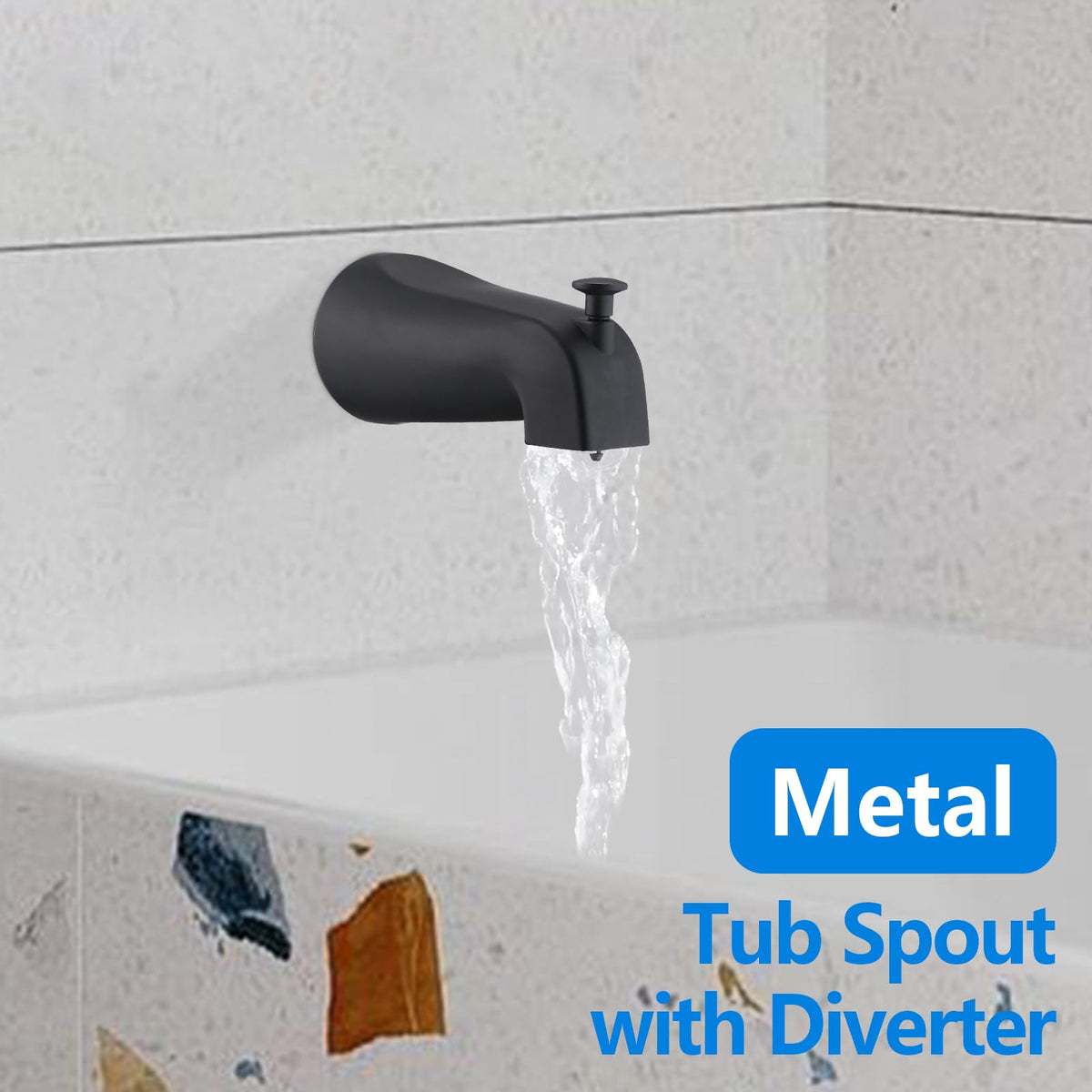 Ultrimkit high-pressure water flow enhances showers even at low pressure.