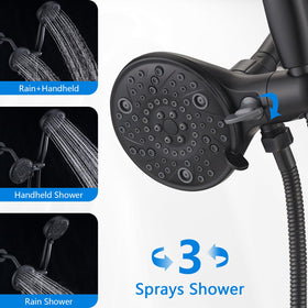 Ultrimkit three-way diverter enabling easy shower head switching