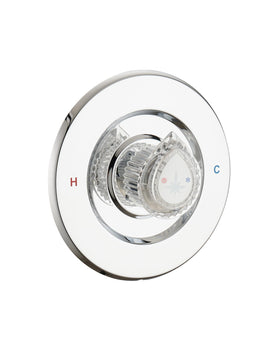 Ultrimkit shower trim compatible with Moen Chateau in chrome finish.