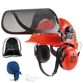 UM ULTRAMAXX 6-in-1 helmet hard hat protects your head on site.