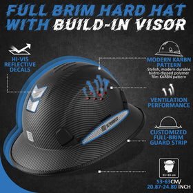 UM Ultramaxx full brim helmet keeps sun and rain off, improving comfort on outdoor projects.