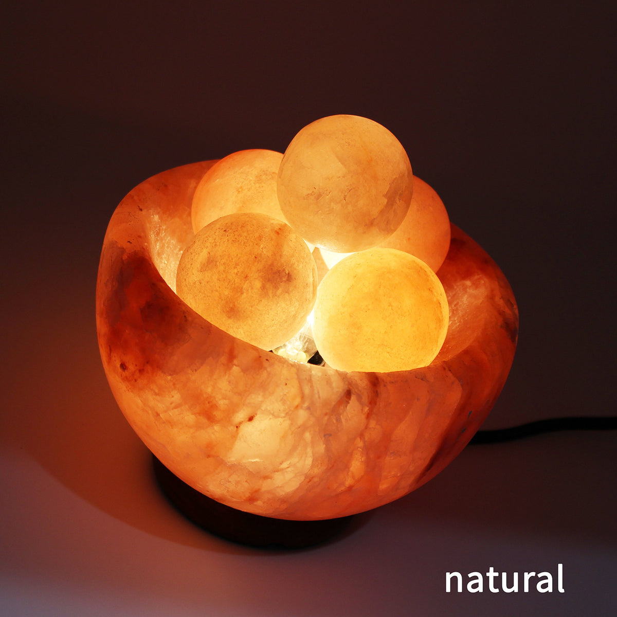 UMAID lamp bowl with six massage balls invites at-home relaxation.