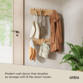 Umbra Picket in entryway organizing coats, hats, and bags.