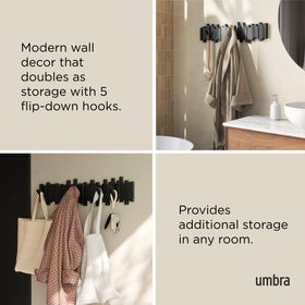 Umbra Sticks black finish combines artful design with everyday function
