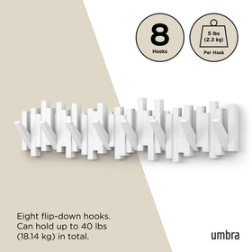 Umbra Sticks installation kit included for quick wall mounting.
