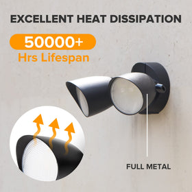 UME full-metal design ensures durable exterior performance against the elements.