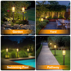 UME solar pathway light enhances patios and gardens with inviting ambience.