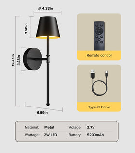 Soft acrylic diffuser on UME sconces for eye-friendly light.