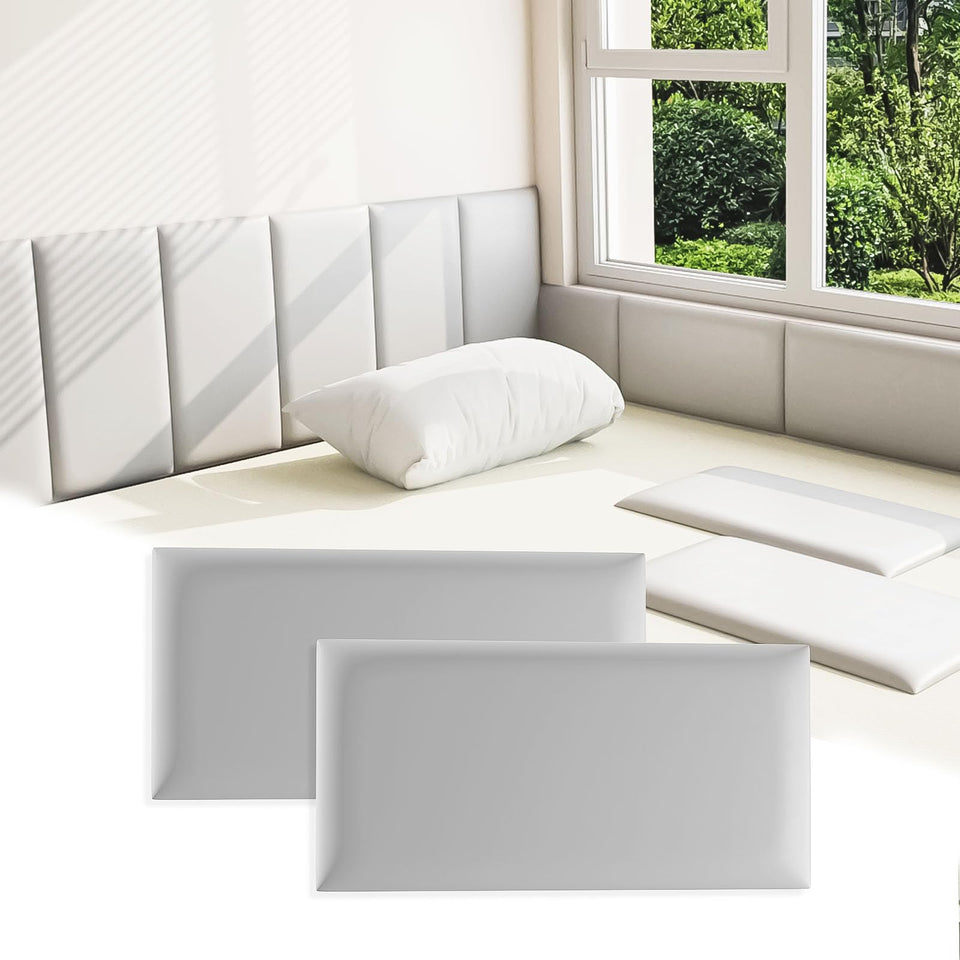 Umedol 3D wall padding close-up showing soft faux leather texture