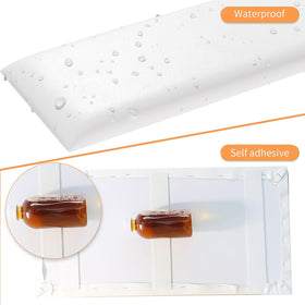 Umedol headboard with self-adhesive backing enables quick setup